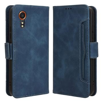Samsung Galaxy Xcover7 Cardholder Series Wallet Case - Blue