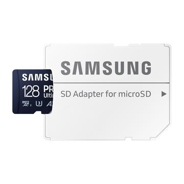 Samsung Pro Ultimate MicroSDXC Memory Card with SD Adapter MB-MY128SA/WW - 128GB