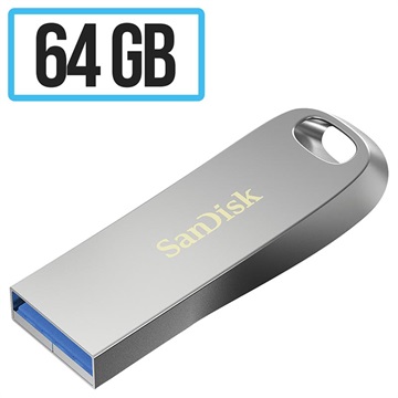 SanDisk Cruzer Ultra Luxe Flash Drive - SDCZ74-064G-G46 - 64GB