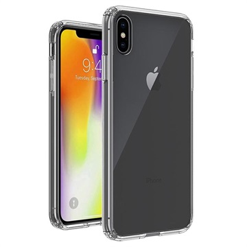 Scratch-Resistant iPhone XS Max Hybrid Case - Transparent