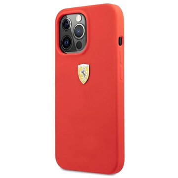 Scuderia Ferrari On Track iPhone 13 Pro Max Silicone Case - Red