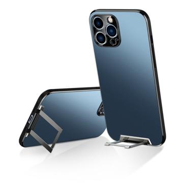 iPhone 14 Plus Hybrid Case with Bottom Kickstand - Blue