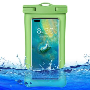 Shockproof Smartphone Waterproof Case w. Strap - 7.2 - Green