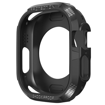 Shockproof Apple Watch Ultra TPU Case - 49mm - Black