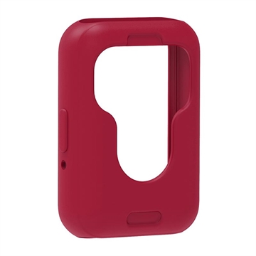 Samsung Galaxy Fit3 Silicone Case - Red