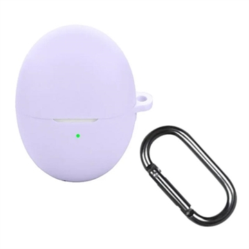 Huawei FreeBuds 6 Silicone Case with Carabiner - Purple