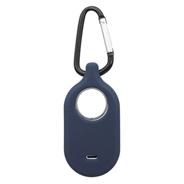 Samsung Galaxy SmartTag 2 Silicone Case with Keychain - Midnight Blue