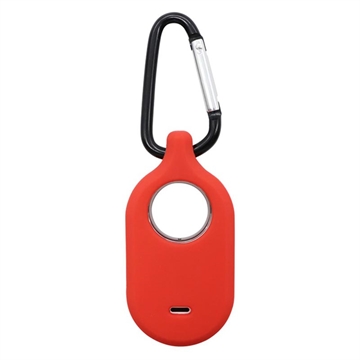 Samsung Galaxy SmartTag 2 Silicone Case with Keychain - Red