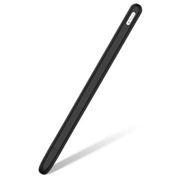Anti-Slip Apple Pencil (2nd Generation) Silicone Case - Black