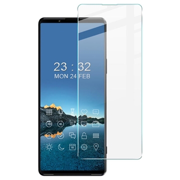 Sony Xperia 1 IV Imak Tempered Glass Screen Protector - Case Friendly - Clear