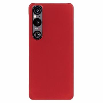 Sony Xperia 1 VI Rubberized Plastic Case - Red