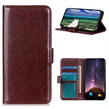 Sony Xperia 10 III, Xperia 10 III Lite Wallet Case with Stand Feature - Brown