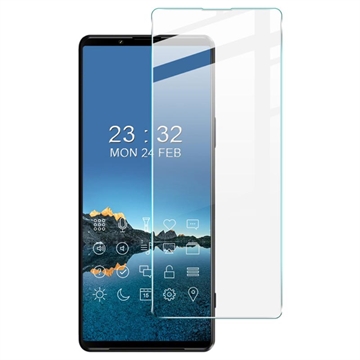 Sony Xperia 10 IV Imak Tempered Glass Screen Protector - Case Friendly - Clear