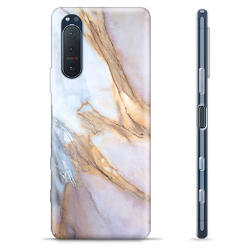 Sony Xperia 5 II TPU Case - Elegant Marble