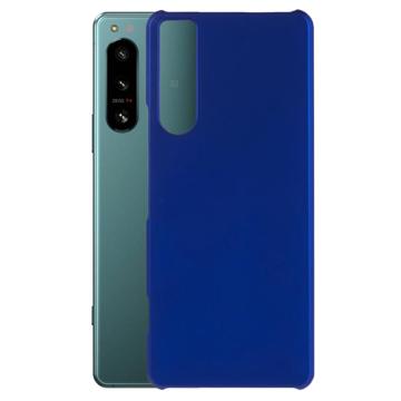 Sony Xperia 5 IV Rubberized Plastic Case - Blue