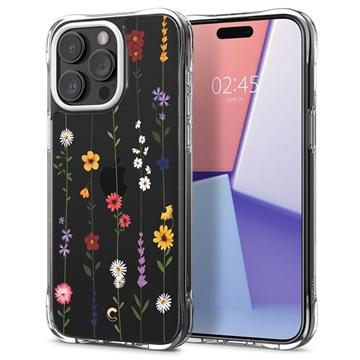 iPhone 15 Pro Spigen Cyrill Cecile Hybrid Case - Flowers