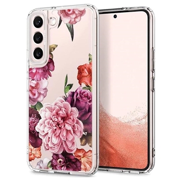 Spigen Cyrill Cecile Samsung Galaxy S22 5G Hybrid Case (Open Box - Excellent) - Pink Flowers