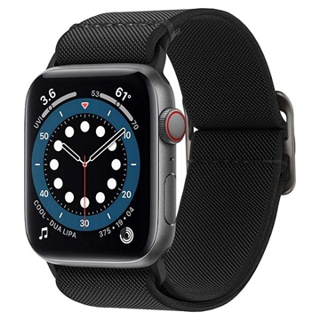 Spigen Fit Lite Apple Watch Series Ultra 2/Ultra/9/8/SE (2022)/7/SE/6/5/4/3 Strap - 49mm/45mm/44mm/42mm - Black