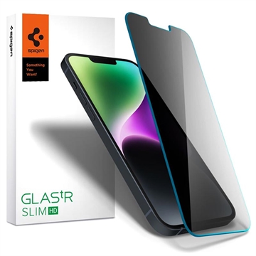 Photos - Screen Protect Spigen Glas.tR Slim Privacy iPhone 13/13 Pro/14 Screen Protector 