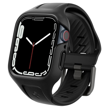 Spigen Liquid Air Pro Apple Watch Series 8/7 TPU Case - 45mm - Black