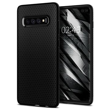 Spigen Liquid Air Samsung Galaxy S10+ TPU Case - Black