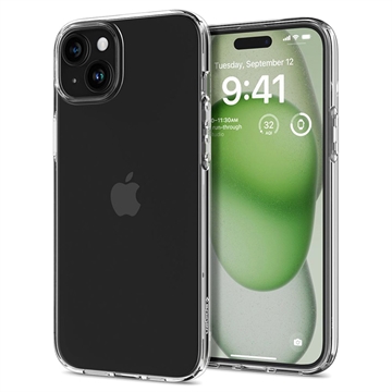iPhone 15 Plus Spigen Liquid Crystal TPU Case - Clear