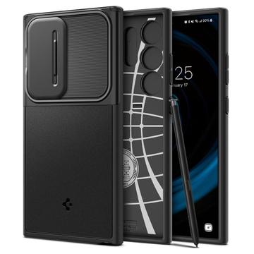 Samsung Galaxy S24 Ultra Spigen Optik Armor Case - Black