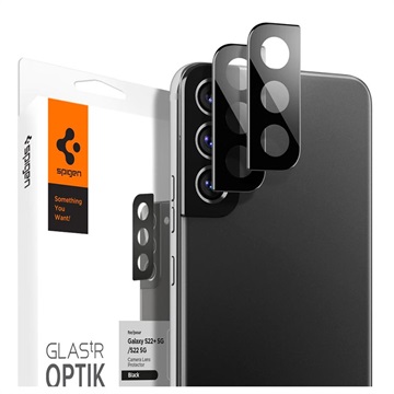 Spigen Optik.tR Samsung Galaxy S22 5G/S22+ 5G Camera Lens Protector - Black
