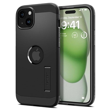 iPhone 15 Plus Spigen Tough Armor Mag Case - Black