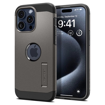 iPhone 15 Pro Max Spigen Tough Armor Mag Case - Gunmetal