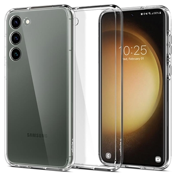 Spigen Ultra Hybrid Samsung Galaxy S23 5G Case - Crystal Clear