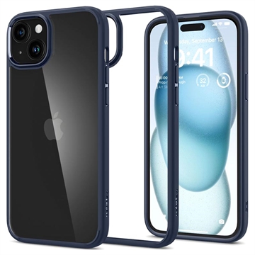 iPhone 15 Spigen Ultra Hybrid Case - Dark Blue