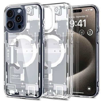 iPhone 15 Pro Max Spigen Ultra Hybrid Mag Case - White / Zero One