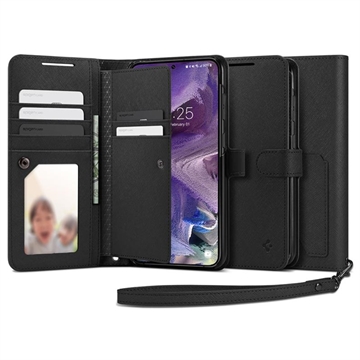 Spigen Wallet S Plus Samsung Galaxy S23+ 5G Wallet Case - Black