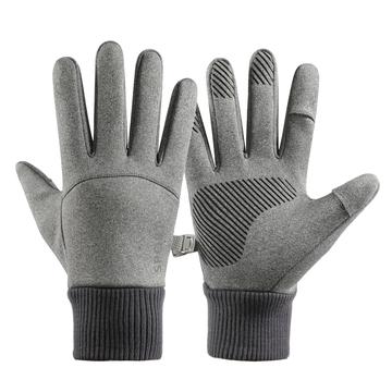 Sport Men Insulated Touchscreen Gloves - Grey