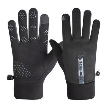 SportLove Women Windproof Touchscreen Gloves - Black