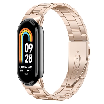 Xiaomi Smart Band 8 Stainless Steel Strap - Rose Gold