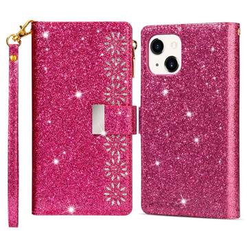 Starlight Series iPhone 14 Pro Wallet Case - Hot Pink