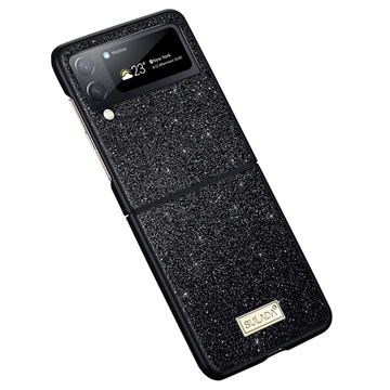 Sulada Celebrity Series Samsung Galaxy Z Flip4 Hybrid Case - Black
