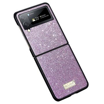 Sulada Celebrity Series Samsung Galaxy Z Flip4 Hybrid Case - Purple