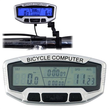 Sunding SD-558A Water Resistant Bike Speedometer - Grey
