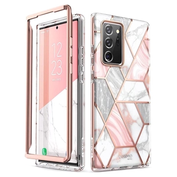 Supcase Cosmo Samsung Galaxy Note20 Ultra Hybrid Case (Open Box - Excellent) - Pink Marble