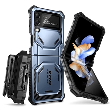 Supcase i-Blason Armorbox Samsung Galaxy Z Flip4 Hybrid Case - Blue
