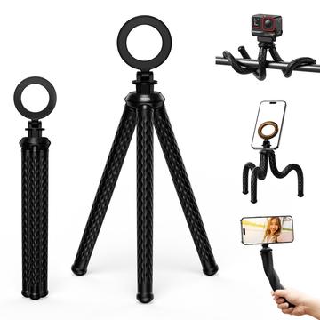 TELESIN P3-FM-02 Octopus MagSafe Phone Tripod - Black