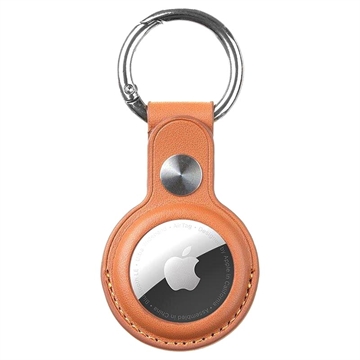 Tactical Beam Apple AirTag 1/2 Case with Keyring - Brown
