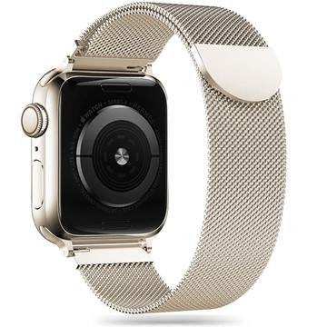 Apple Watch Series 9/8/SE (2022)/7/SE/6/5/4/3/2/1 Tech-Protect Milanese Strap - Starlight