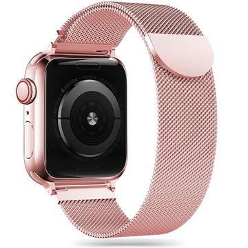 Apple Watch Series 9/8/SE (2022)/7/SE/6/5/4/3/2/1 Tech-Protect Milanese Strap - Rose Gold