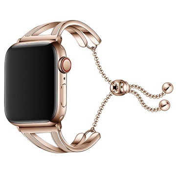 Tech-Protect Chainband Apple Watch Series 9/8/SE (2022)/7/SE/6/5/4/3/2/1 Strap - 41mm/40mm/38mm - Gold