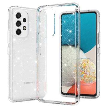 Samsung Galaxy A33 5G Tech-Protect Glitter Hybrid Case - Transparent
