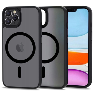 iPhone 11 Pro Tech-Protect Magmat Case - MagSafe Compatible - Translucent Black